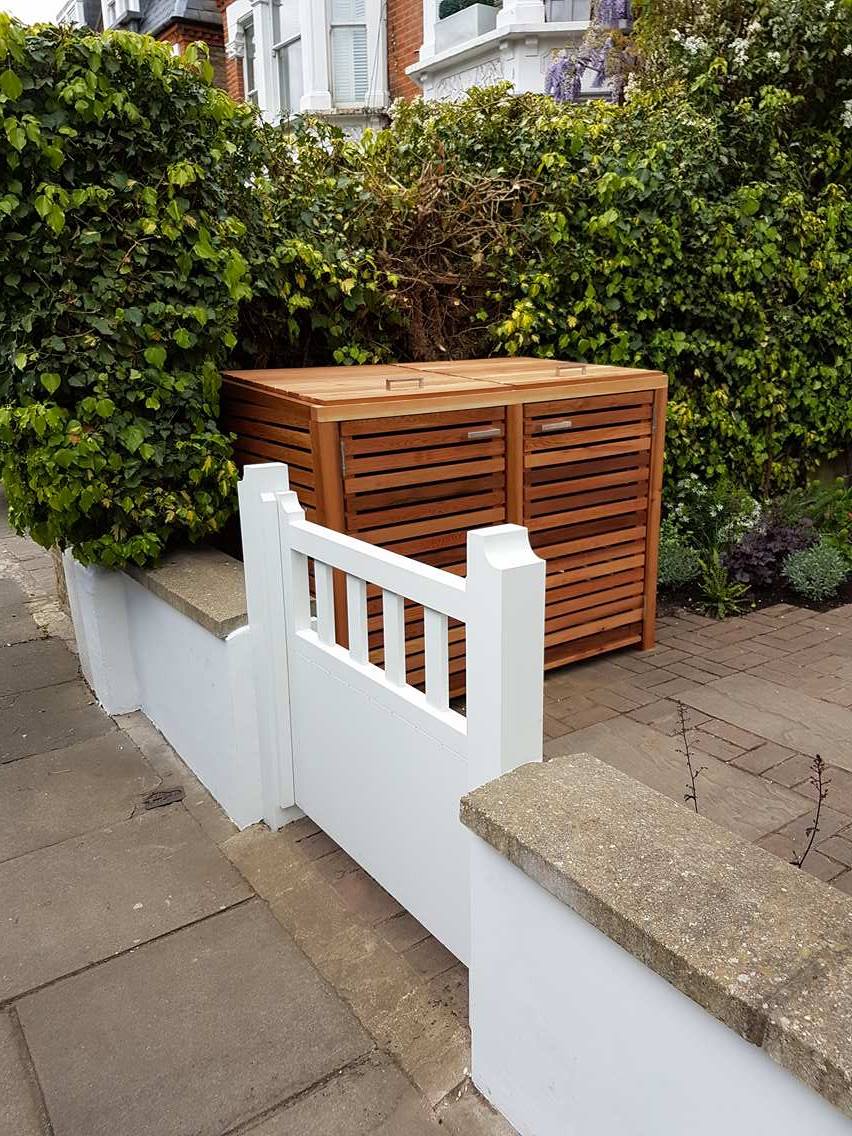 The Bin Store Company Bespoke Handmade Wheelie Bin Store