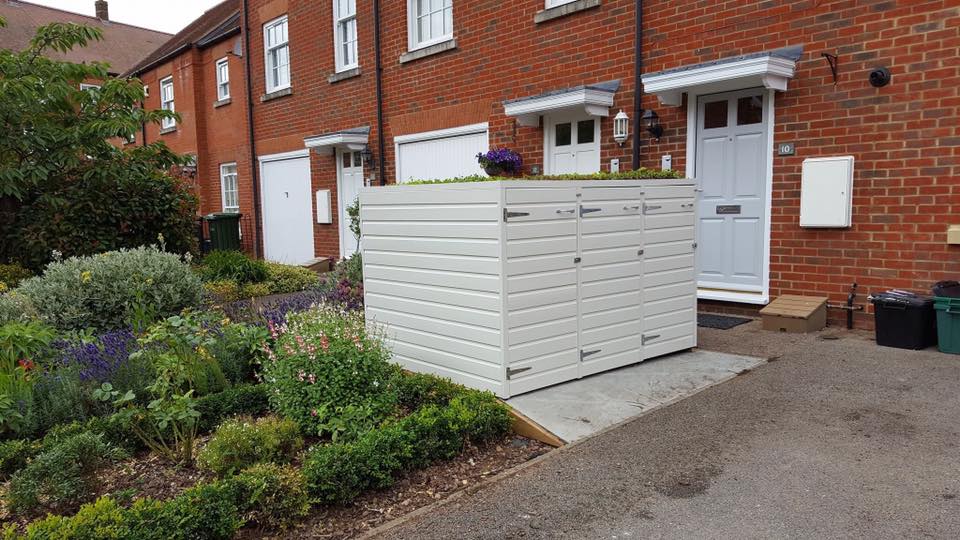 The Bin Store Company Bespoke Handmade Wheelie Bin Store