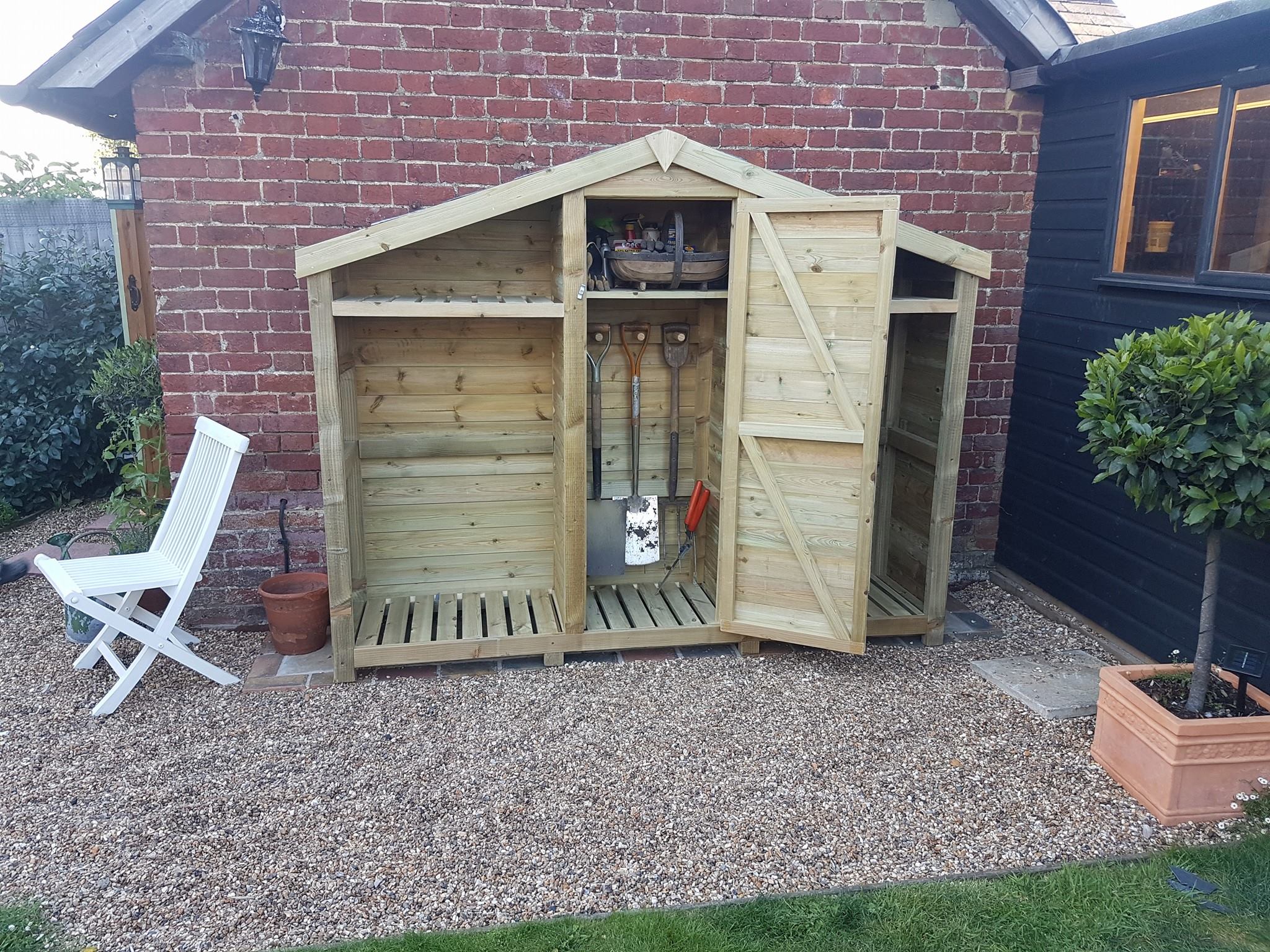 The Bin Store Company Bespoke Handmade Wheelie Bin Store