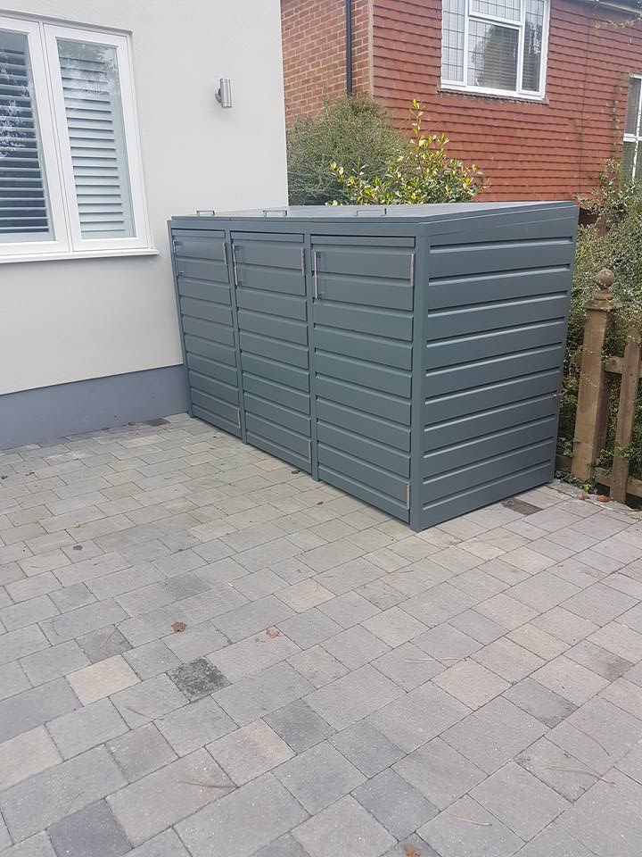 The Bin Store Company Bespoke Handmade Wheelie Bin Store