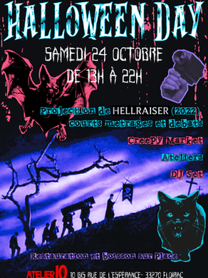 Atelier 10 : Halloween Day