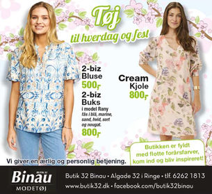 Tøj til hverdag og fest i forårets farver