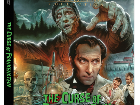 THE CURSE OF FRANKENSTEIN arrives in 4K!