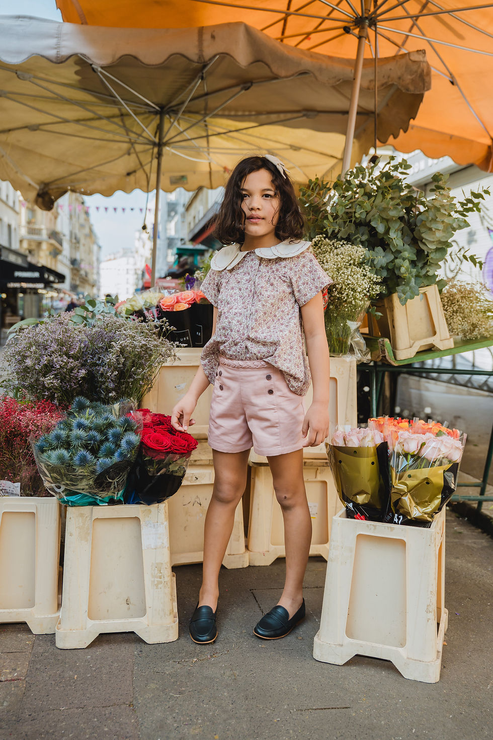 サムネイル： 【pre-oder】Maison Marelle | Short SULLY- powder pink