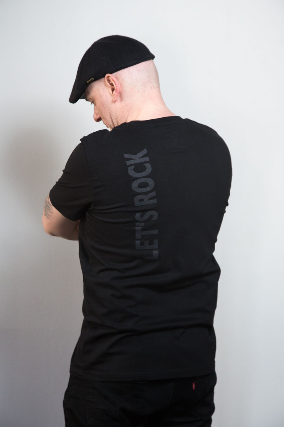 Thumbnail: T-Shirt, Let's Rock, Rückenansicht, Mann