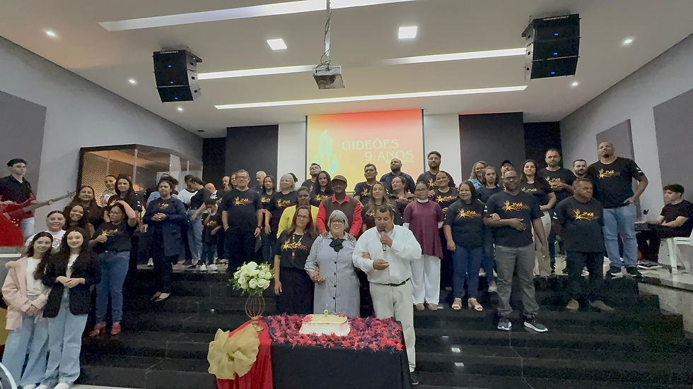 Celebração dos 9 anos da Torre de Oração da Igreja Batista Missionária de Amarantina