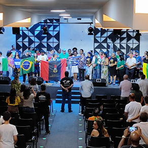 Culto de Ação de Graças por 2023 é realizado pelos Gideões 24h