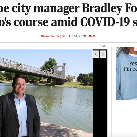 Waco Trib: New city manager references Prosper Waco role