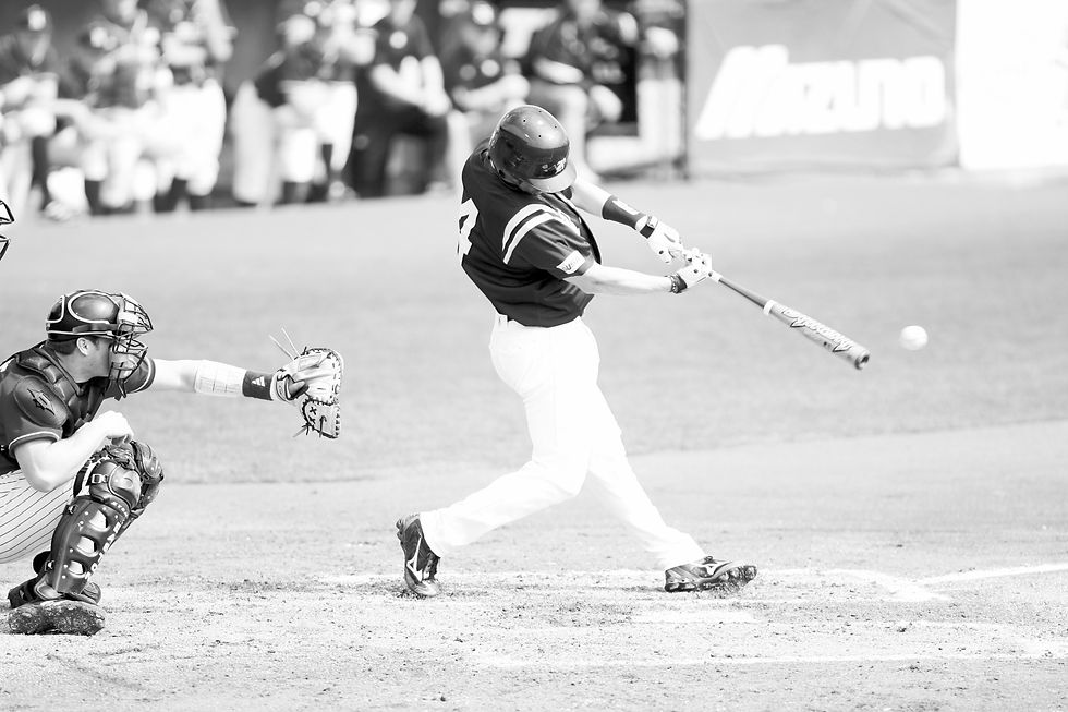 Baseball Action Scene