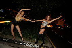 nyc corset body paint models 