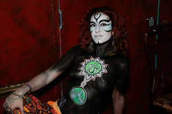 RAW artist Showcase NYC Body paint 
