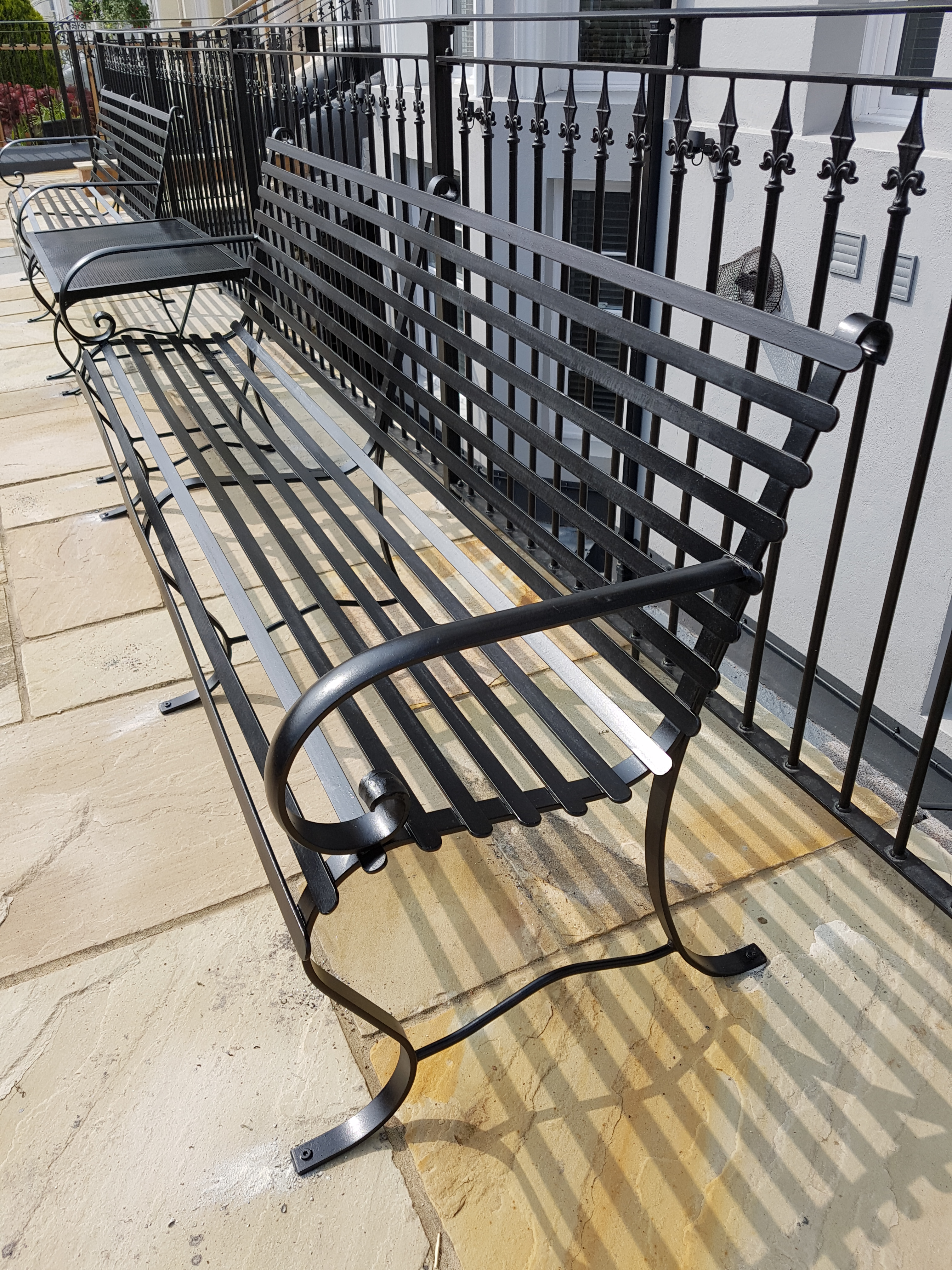 Forged steel bench