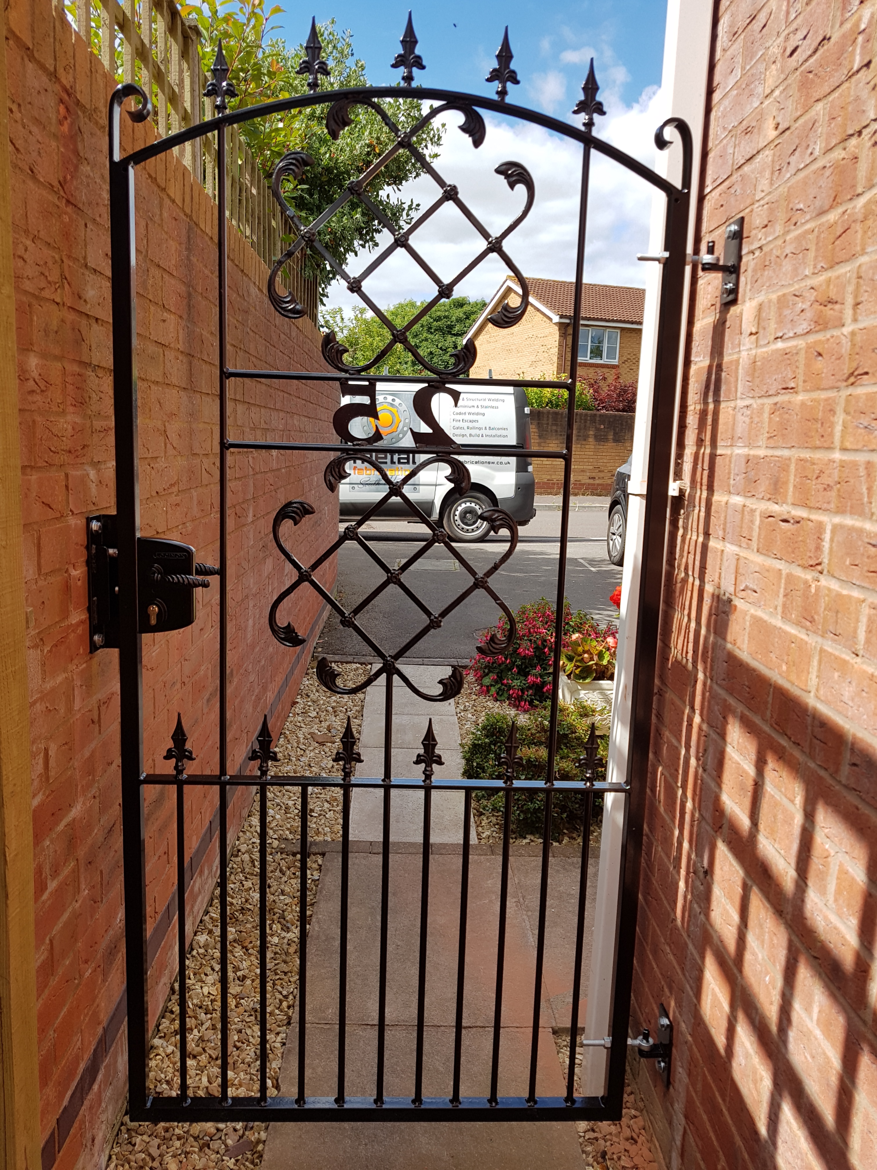 Garden and side gates