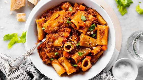 Rigatoni Bolognese