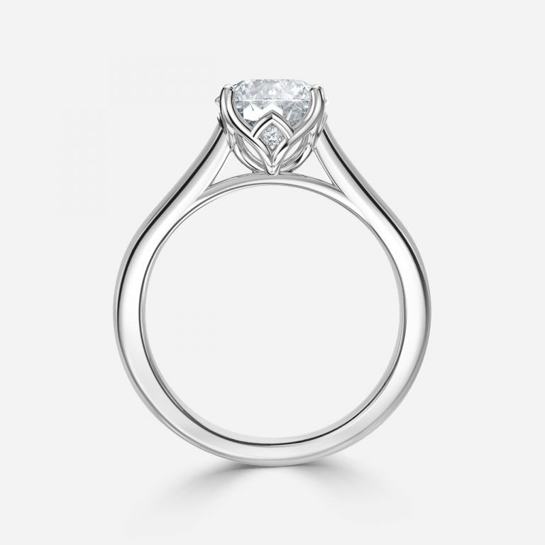 Miniaturbild: Emilie - Solitärring - Weissgold