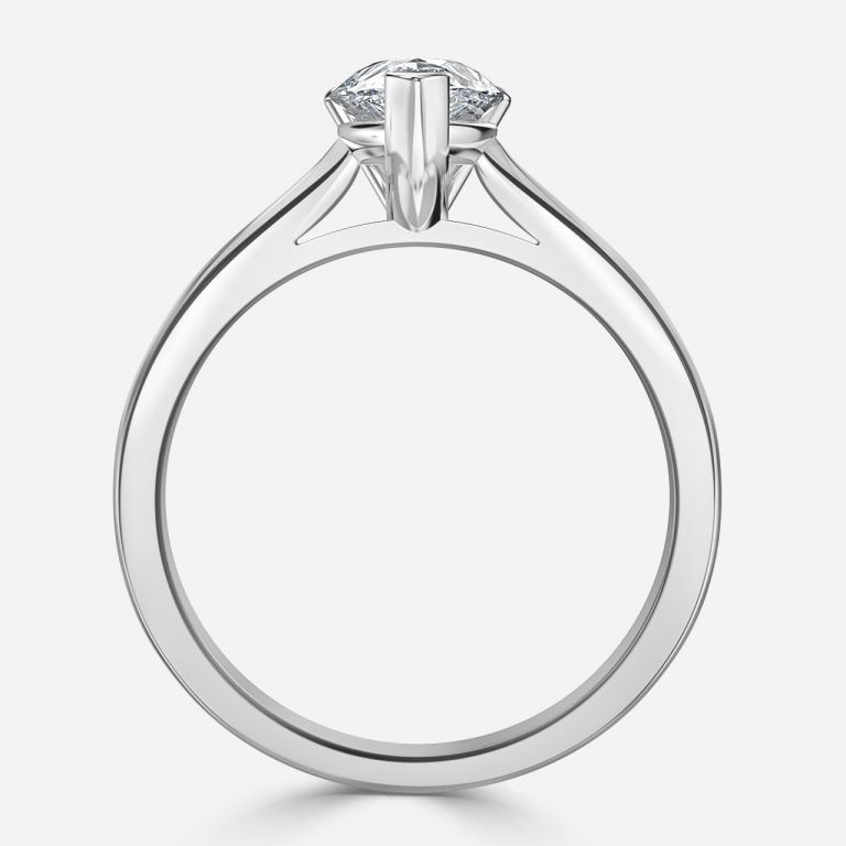 Thumbnail: Ring mit Pear Lab-Grown Diamanten