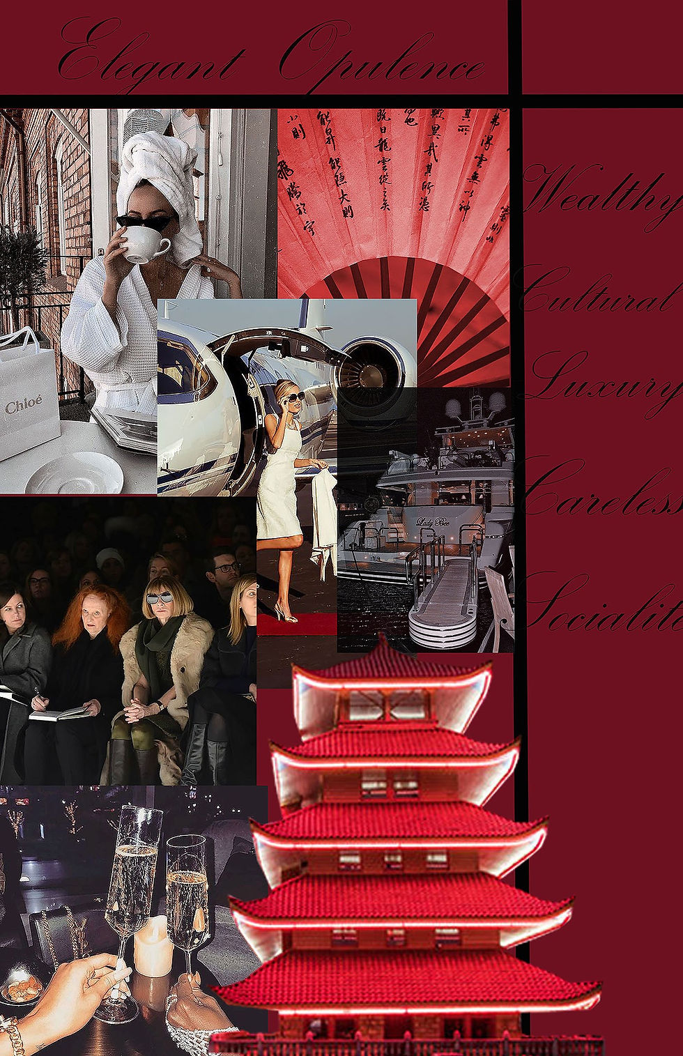 Royal Opulence : The customer profile board