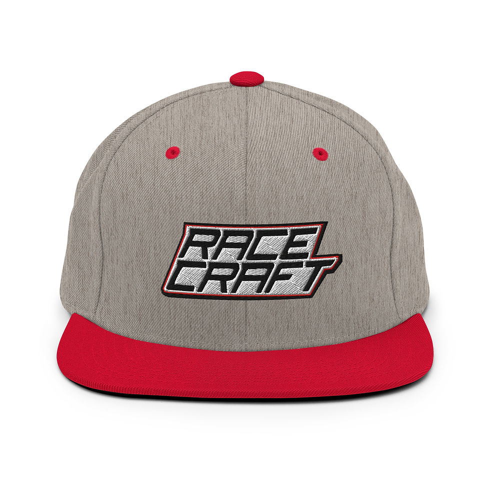 Thumbnail: Racecraft Stacked Snapback Hat