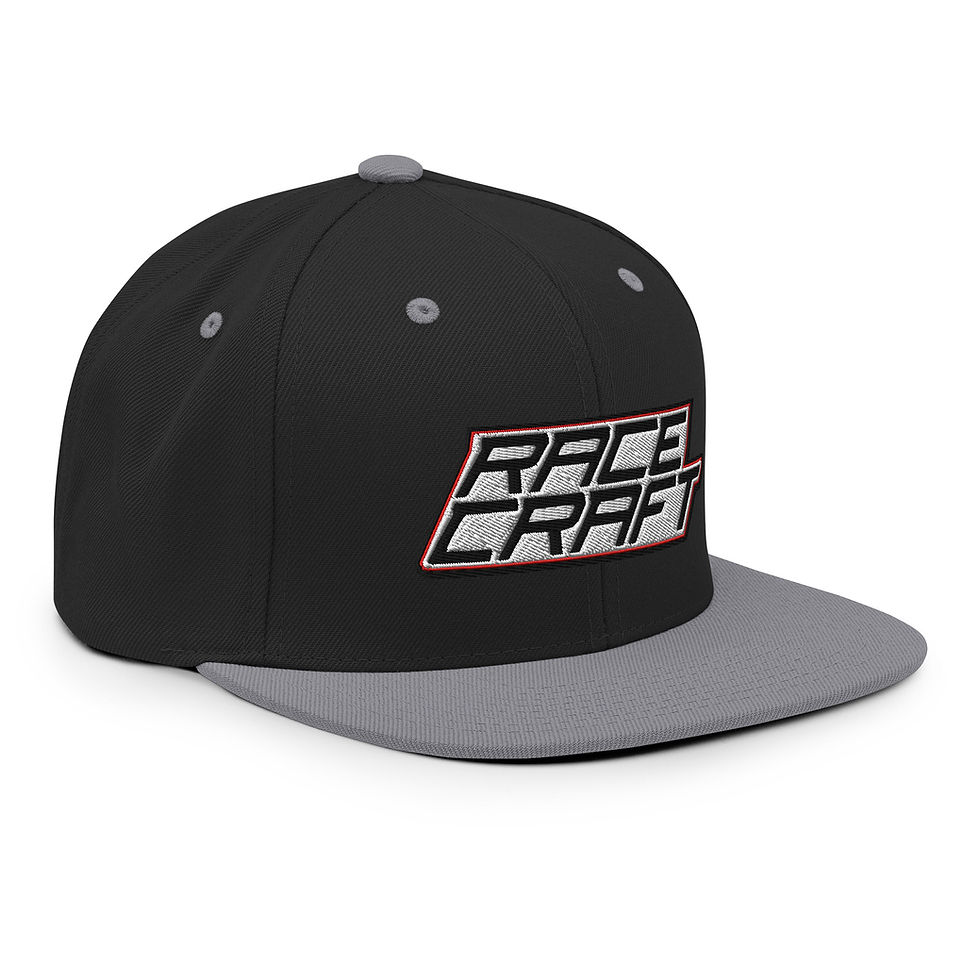 Thumbnail: Racecraft Stacked Snapback Hat