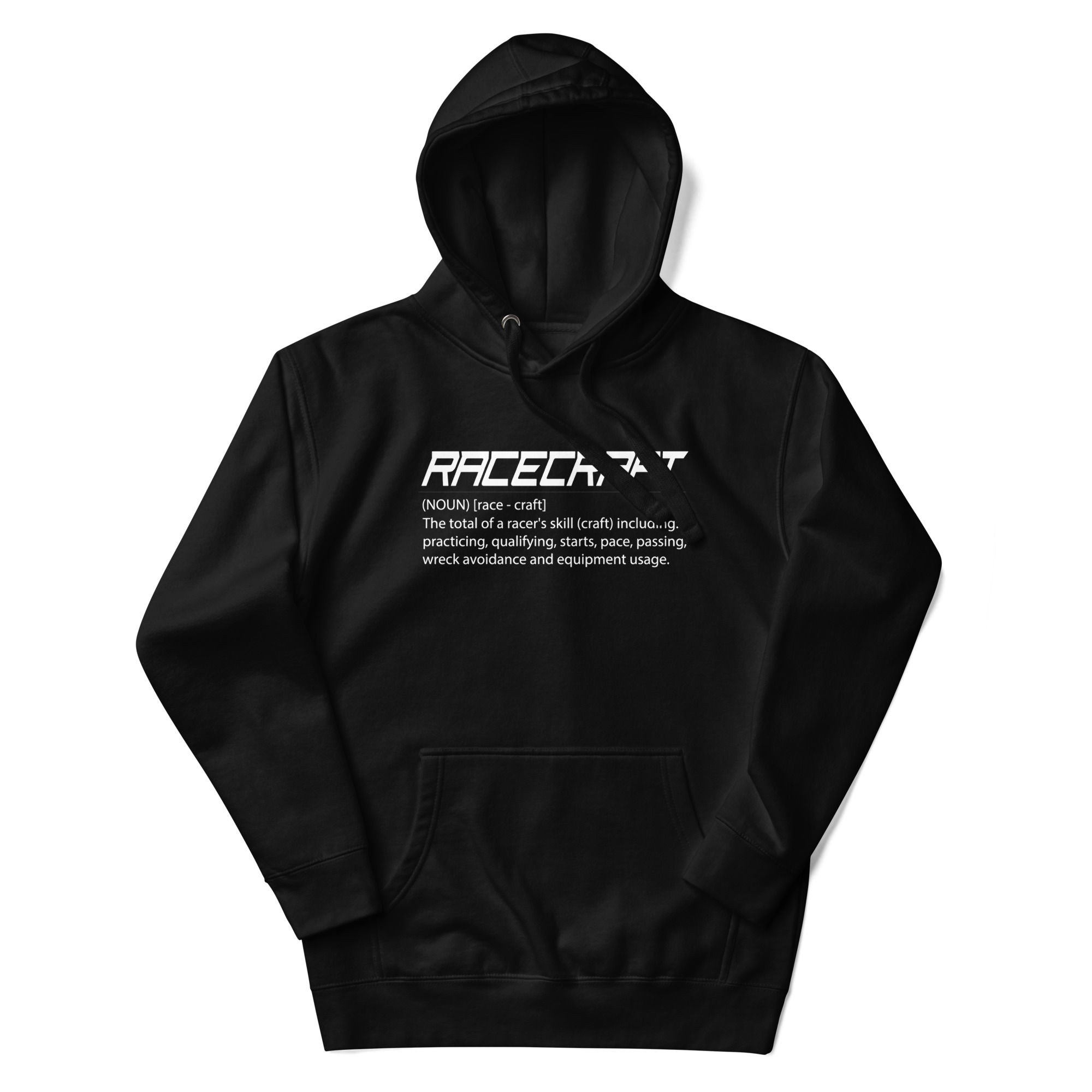Racecraft Definition Unisex Hoodie