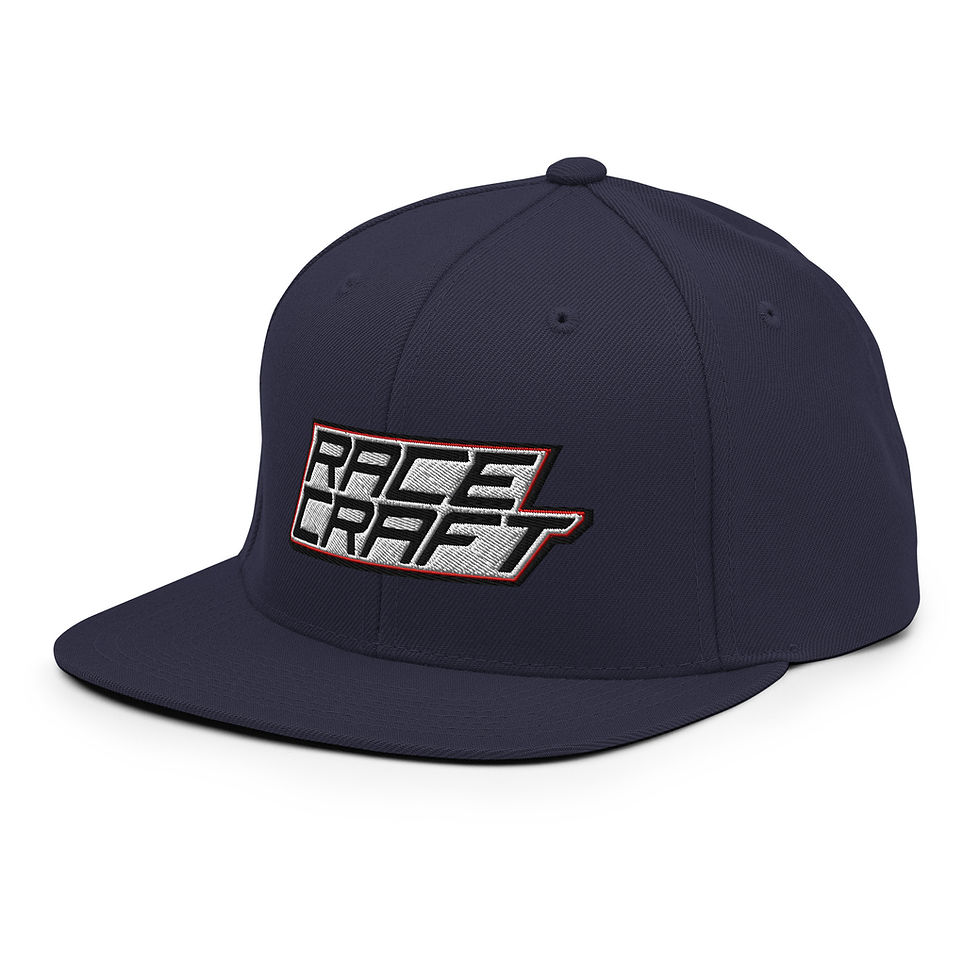 Thumbnail: Racecraft Stacked Snapback Hat