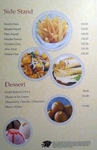 Menu of Café Manhattan