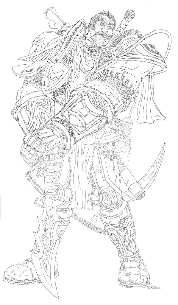 WOW Human male Paladin