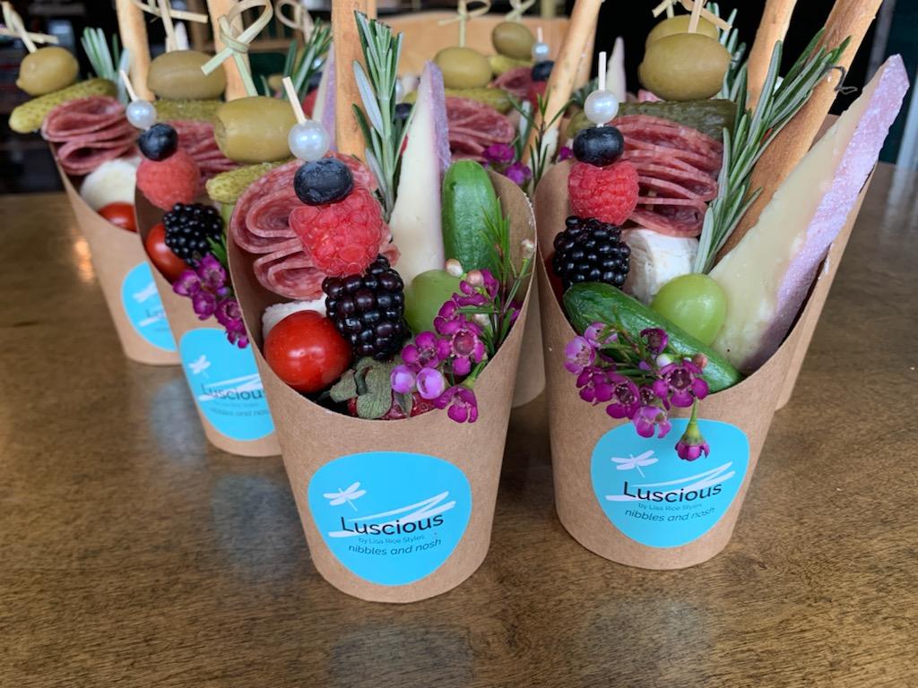 Arranged Food and Objects