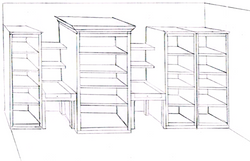 Custom Bookcases for Client