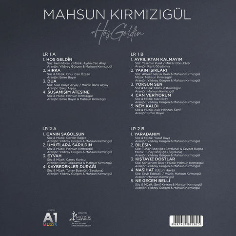 Mahsun Kırmızıgül - Hoş Geldin (2 Plak) plak