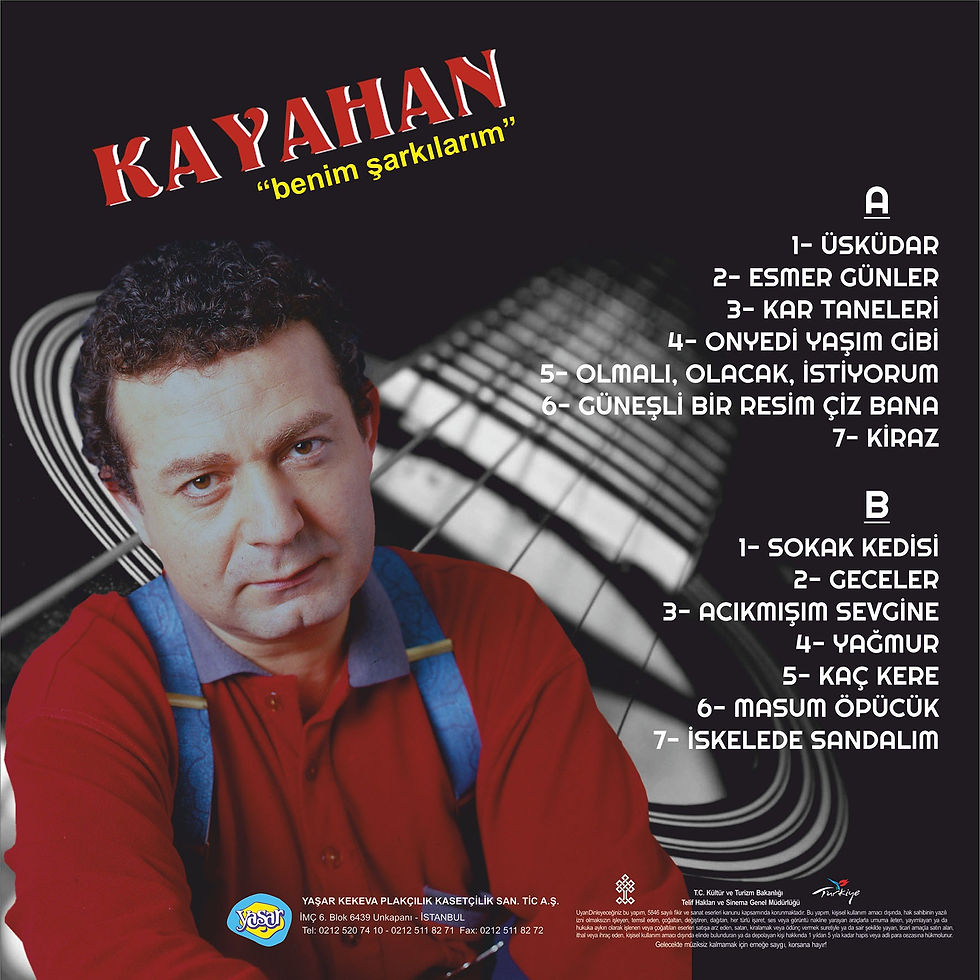 Kayahan - Benim Şarkılarım plak
