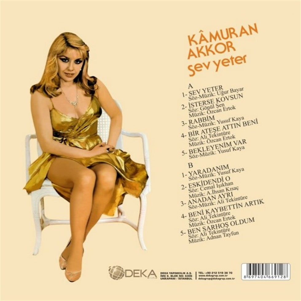 Kamuran Akkor - Sev Yeter plak