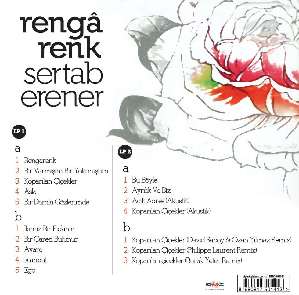 Sertab Erener - Rengarenk (2 Plak) plak