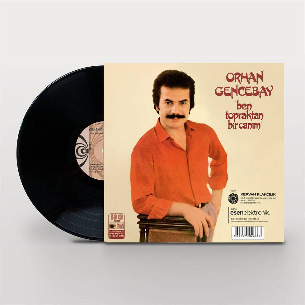 Orhan Gencebay - Ben Topraktan Bir Canım plak