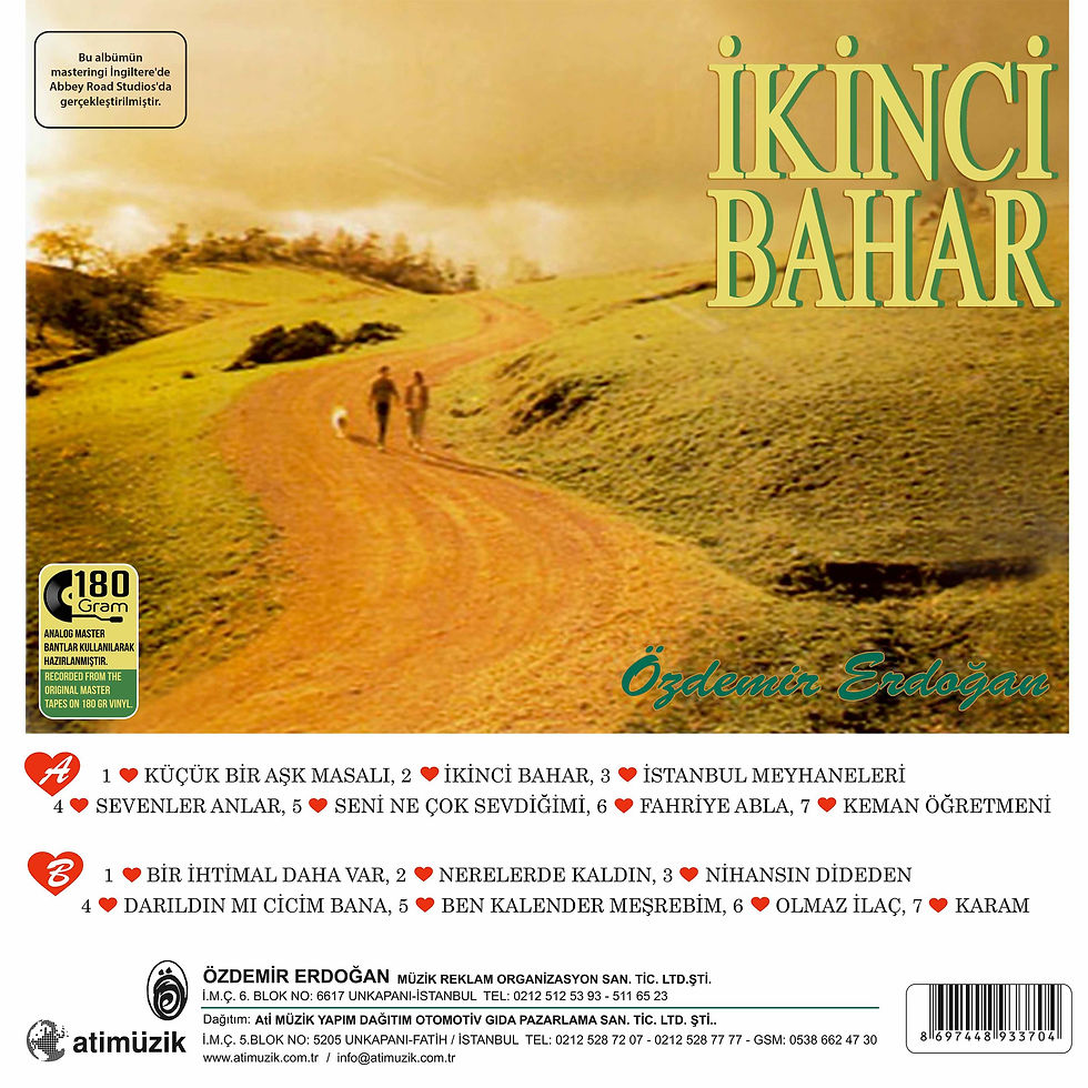 Özdemir Erdoğan - İkinci Bahar plak