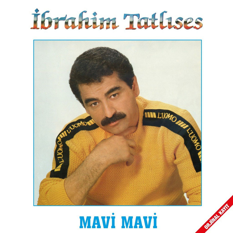 İbrahim Tatlıses - Mavi Mavi plak