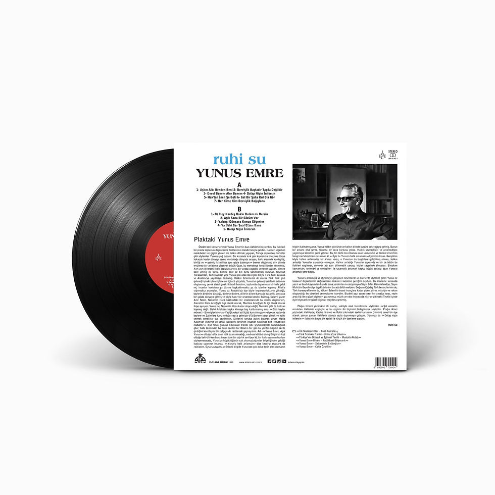 Ruhi Su - Yunus Emre plak