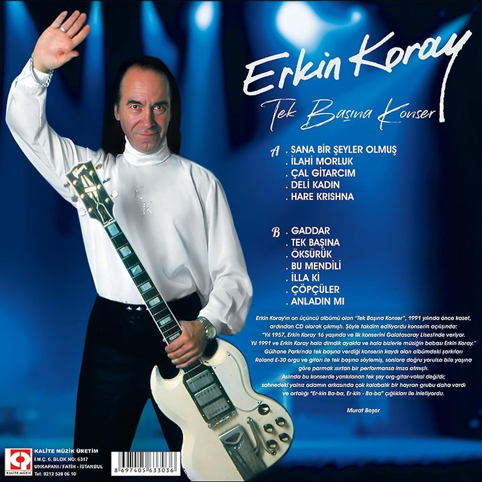 Erkin Koray - Tek Başına Konser plak