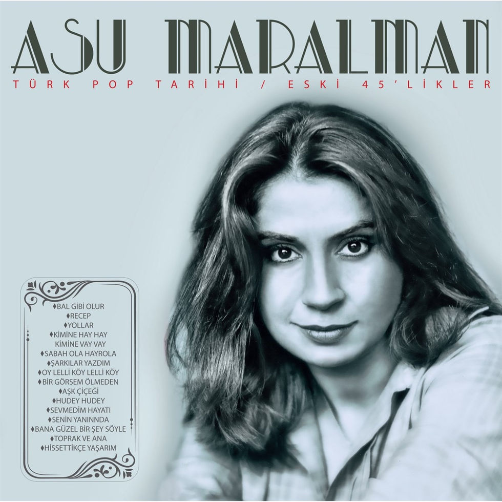 Asu Maralman - Türk Pop Tarihi / Eski 45'likler plak