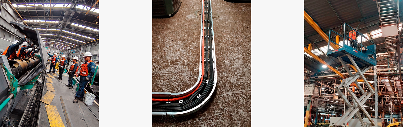 Charola de cables