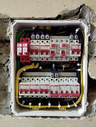 Quadro de disjuntores residencial