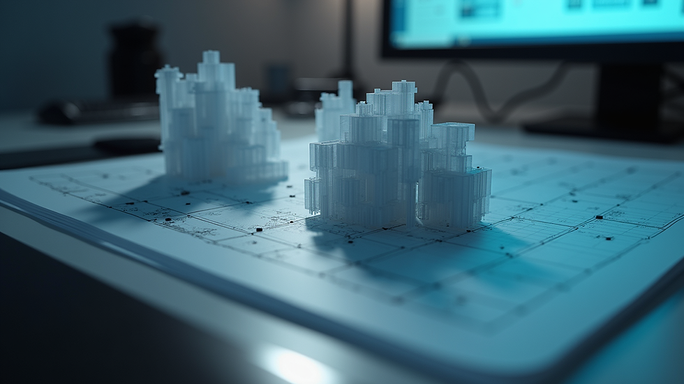 Eye-level view of a CAD software interface showcasing a 3D model