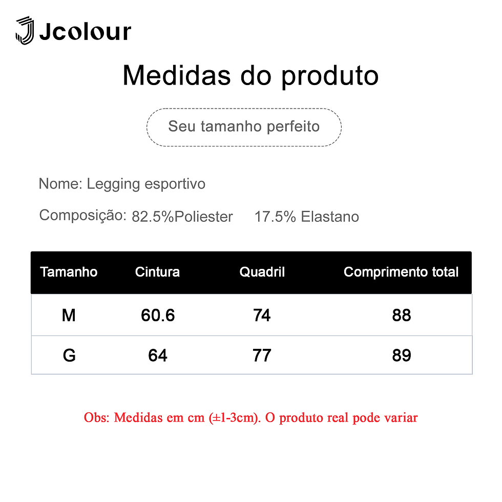 Miniatura: Calça legging feminina de cintura alta para ioga, modelo Sedosa, com efeito leva