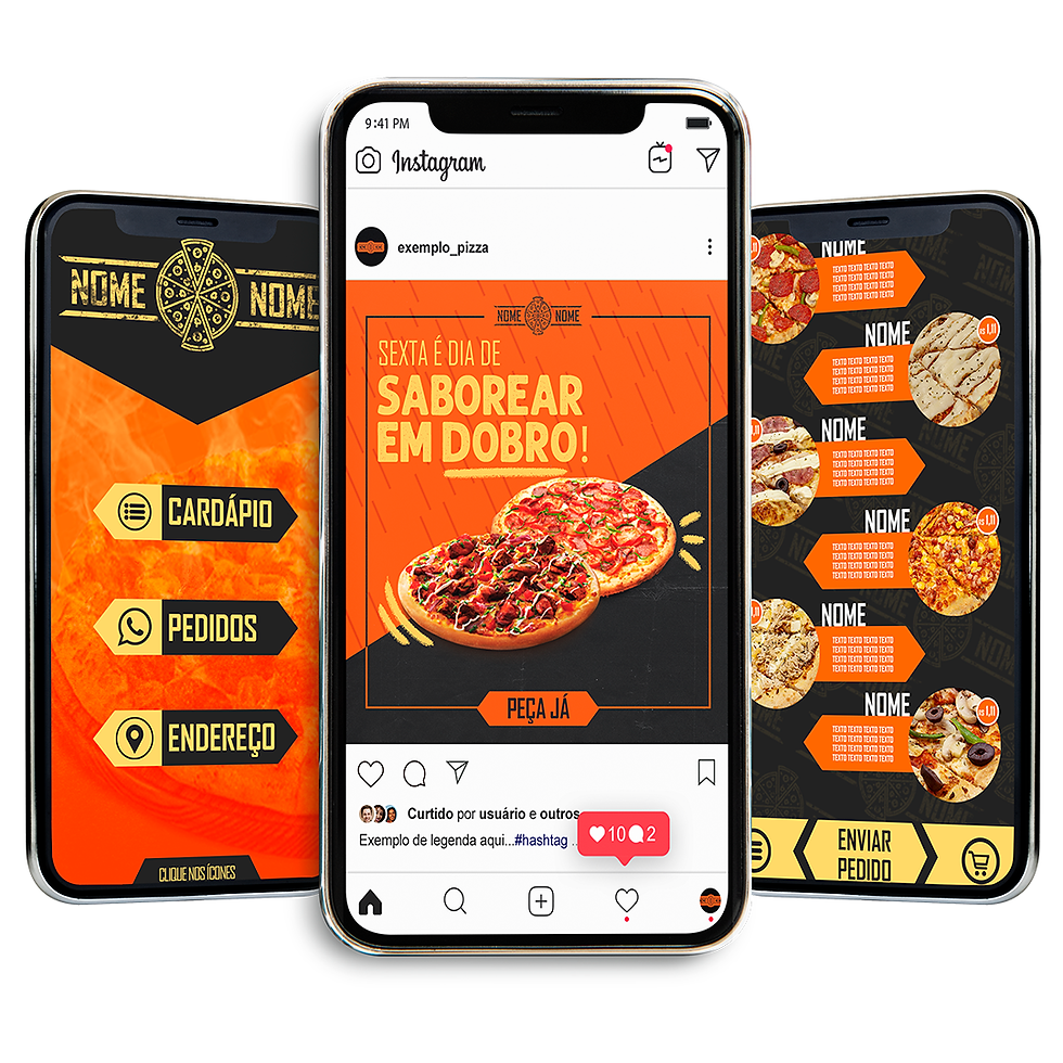 Pizza Mockup