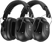 Black over-the-ear defenders
