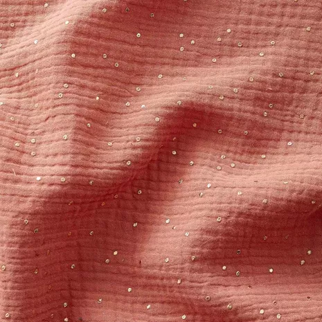 tissu-double-gaze-de-coton-mini-pois-dores-marsala.webp