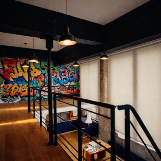 roller blinds in calgary modern home