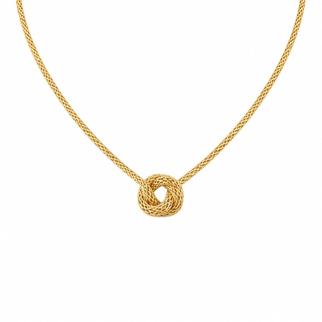 Colar Nó Dourado Elegance
