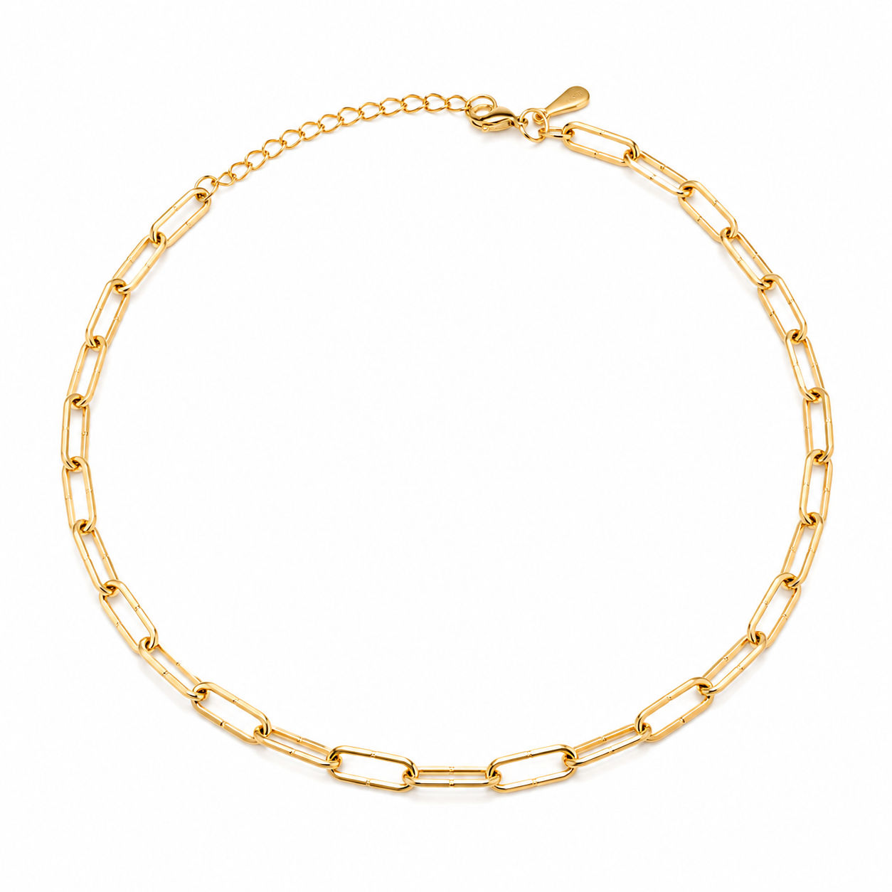 Choker Elos Dourada