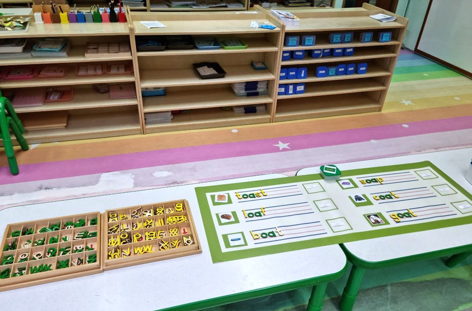 Vast library of Montessori materials